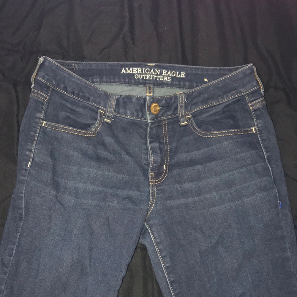 Dark blue American eagle jeggings🦅👖